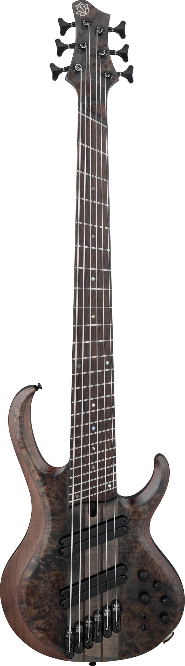 ebay Colombia 2 Ibanez Bass Workshop BTB806MS Multi-scale 6-string Bass Guitar - Transparent Gray Flat