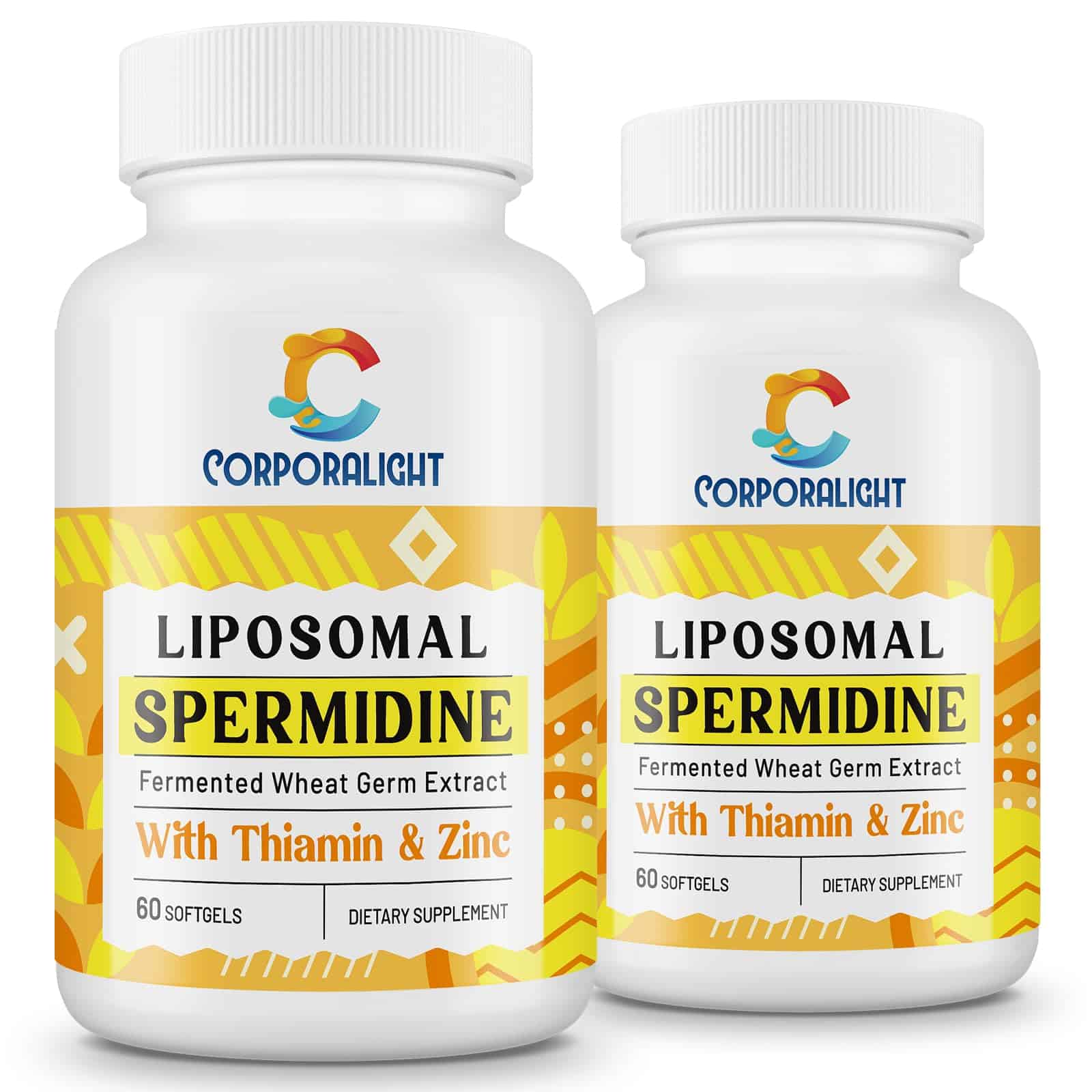 30mg Spermidine Supplement for Men & Women, Pure & Natural, 120 Softgels